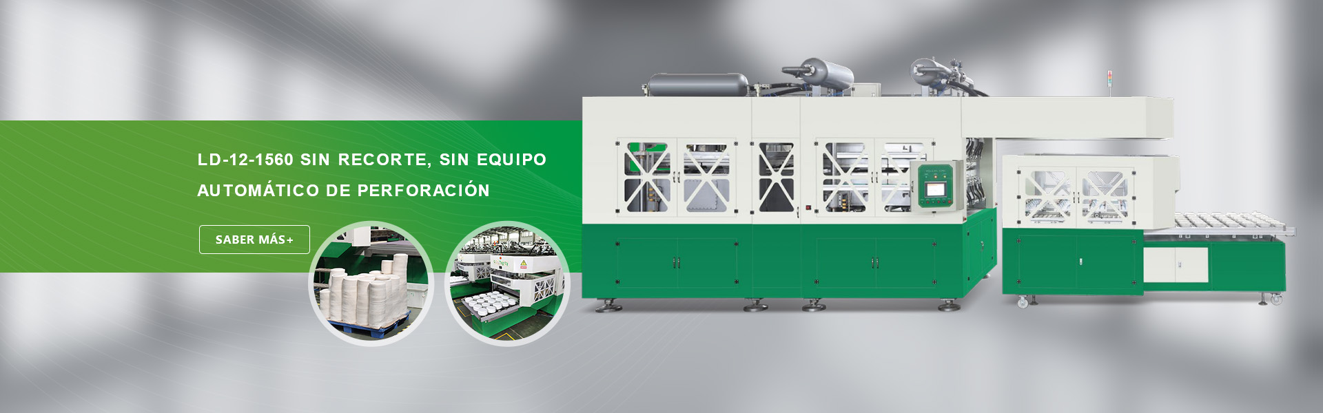 LD-12-1560 Equipo de vajilla automático sin filo ni punzonado
